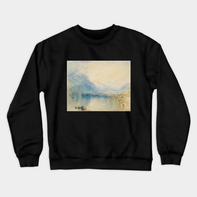 Arth, on the Lake of Zug, Early Morning, 1842-43 Crewneck Sweatshirt by Art_Attack